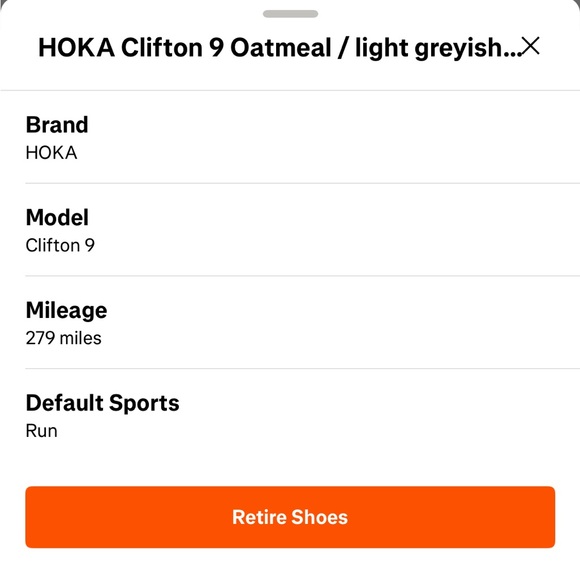 Hoka Clifton 9 - used - men’s 10.5 - 279 miles run on them - Picture 14 of 14